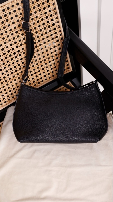 Hermes Berlingot黑银togo皮单肩包