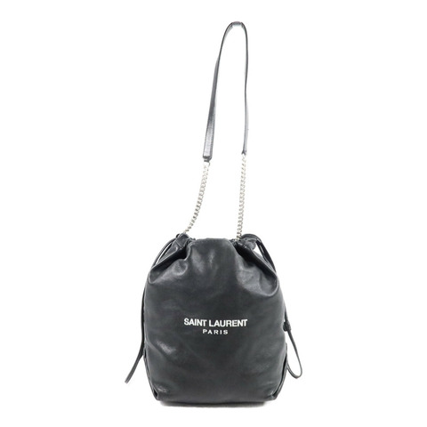 SAINT LAURENT 牛皮皮革Teddy Bucket肩背袋
