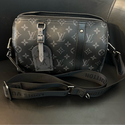 LV 路易威登 Keepall City 27黑武士