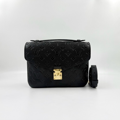 LV黑色Pochette Metis郵差包M41487