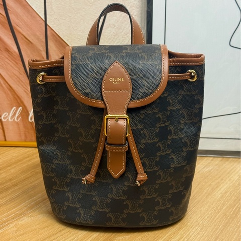 Celine mini 凱旋門後背包