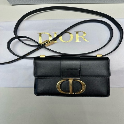 DIOR迪奧 蒙田Montaigne mini光面牛皮