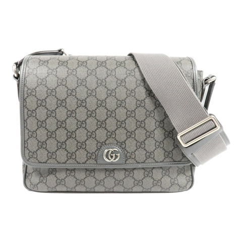 GUCCI 塗層帆布Ophidia Messenger肩背袋
