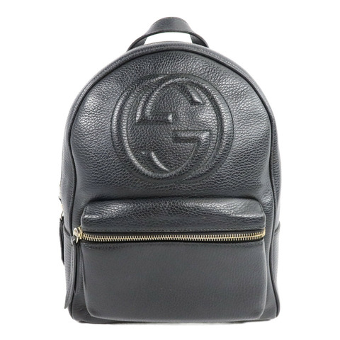 GUCCI 牛皮皮革Soho Backpack背包