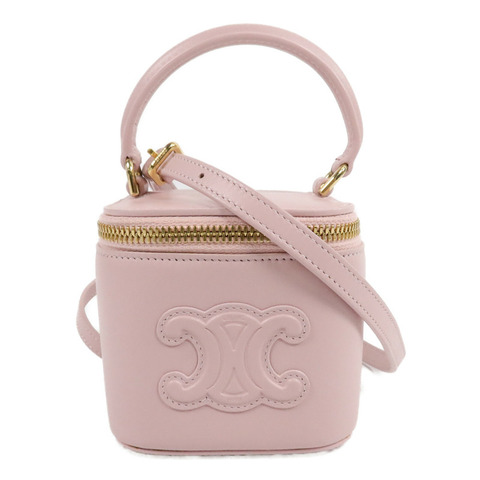 CELINE 牛皮皮革Mini Vanity Case手挽肩背兩用袋