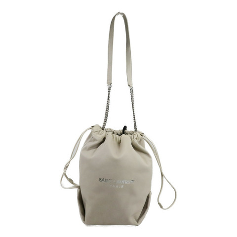 SAINT LAURENT 羊皮皮革Teddy Bucket肩背袋
