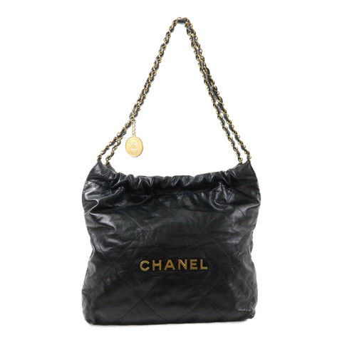 CHANEL 牛皮皮革Chanel 22 Small鏈帶肩背袋
