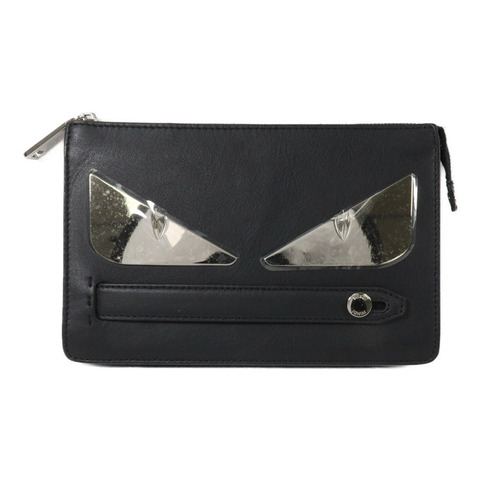 FENDI 牛皮皮革Pouch手提包