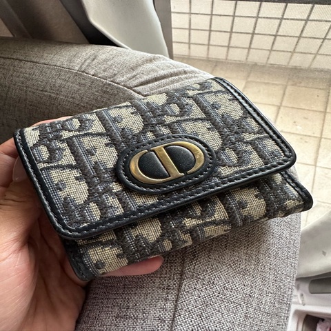 Dior 蒙田三摺短夾