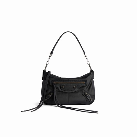 Balenciaga 男士 Le City Moto 小號單肩包均碼碼28cm*11cm*18cm