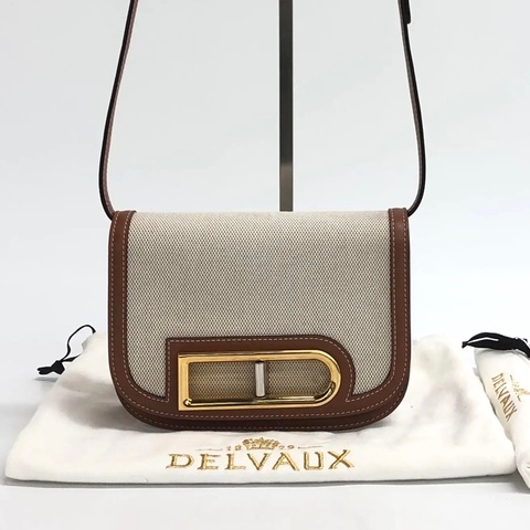 德爾沃 Delvaux 單肩包 尺寸：19×5×13 附件：肩帶 防塵袋/
