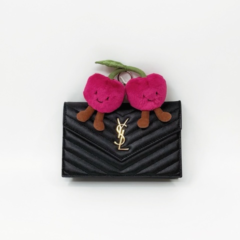 Saint Laurent WOC 魚子醬 19cm 黑金 ｜ ✨ Wisher惟奢名品✨