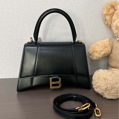 Balenciaga 巴黎世家 黑金光面沙漏S