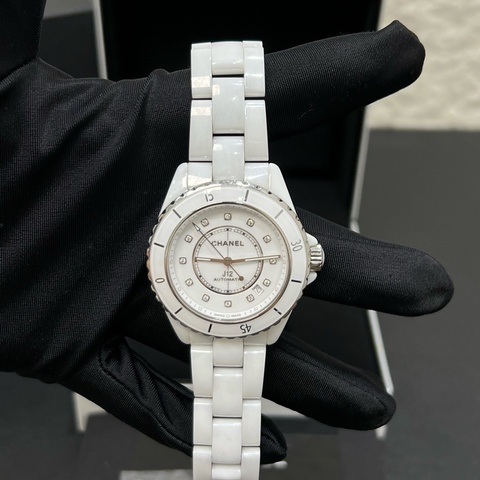 Chanel香奈兒J12 CALIBER 12.1腕表 H5705 表徑38毫米附件 卡 盒