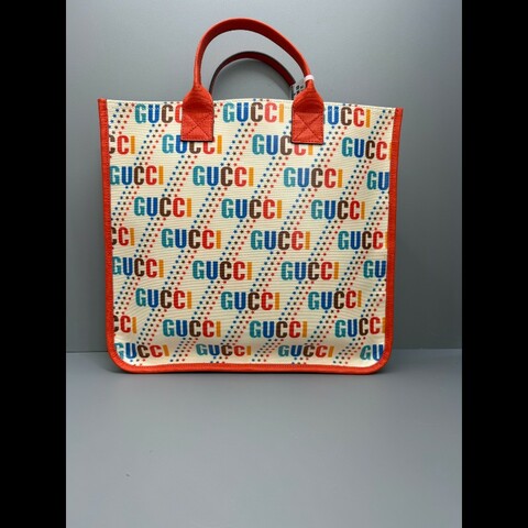 Gucci 古馳印花托特包