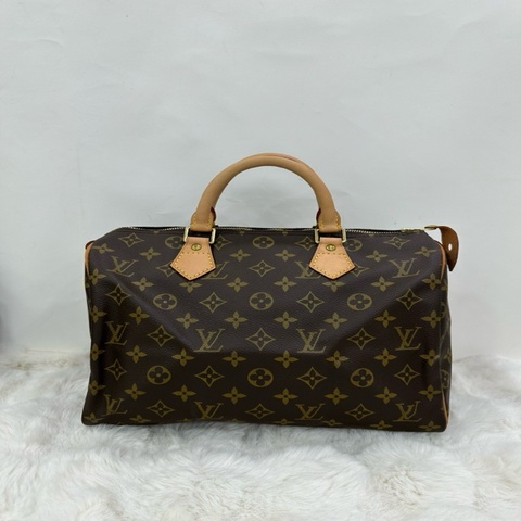 LV 路易威登 speedy30老花手提款 sp30 03年 缺鎖鑰匙