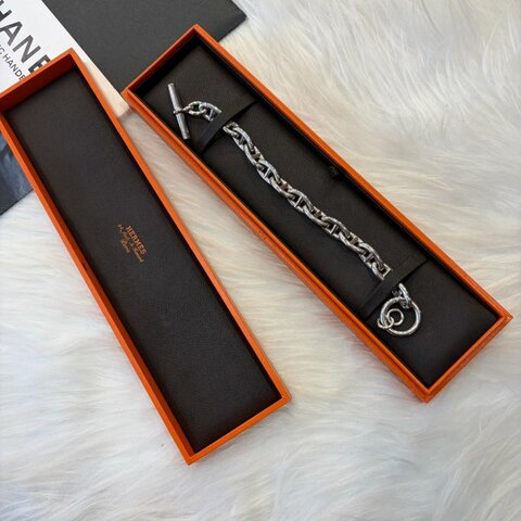 HERMES 925純銀粗手鏈
