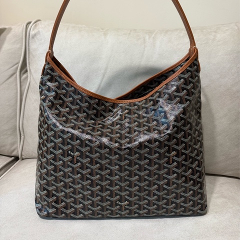 Goyard hobo Goyard包包 棕色 專櫃全配
