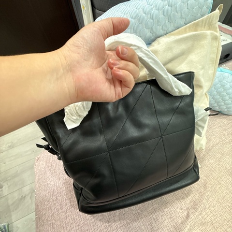 聖羅蘭JAMIE 小羊皮手提袋（附盒子）購證