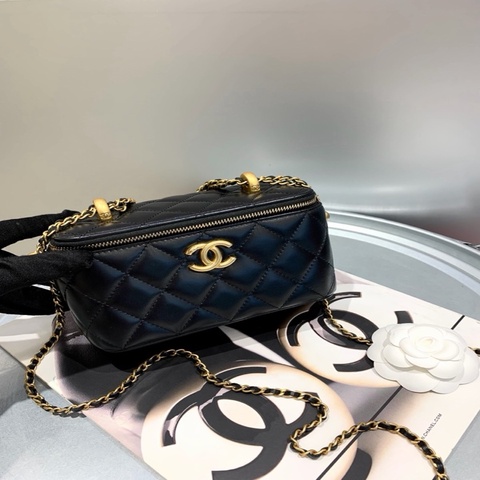 Chanel香奈儿 24C黑金 化妆长盒子
