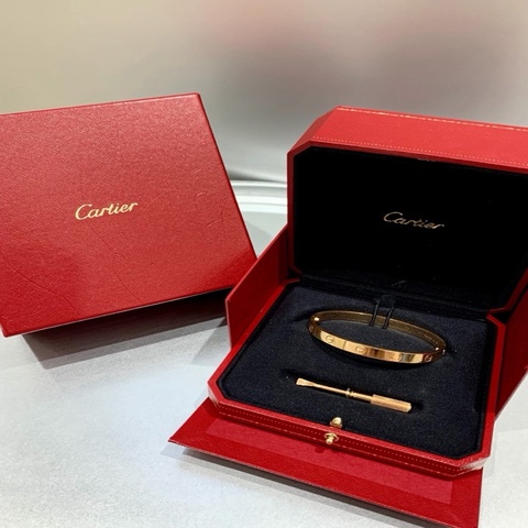 Cartier卡地亚 LOVE系列 玫瑰金手镯