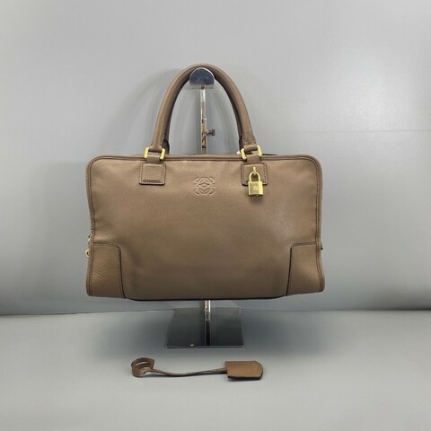 LOEWE 亞馬遜手提包棕色