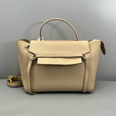 Celine 鯰魚包中號奶茶色