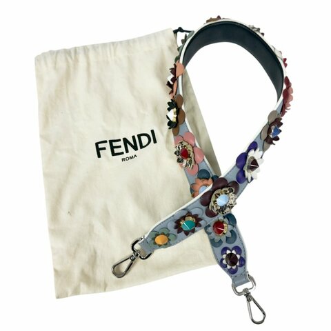 FENDI Strap you 立體花花 肩帶