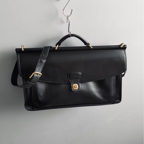 美製老品 #COACH 特大號書包 公事包 XXL | 美式 | 古典 | 老包 | 老靈魂 | KING SIZE | 徐志摩推薦款