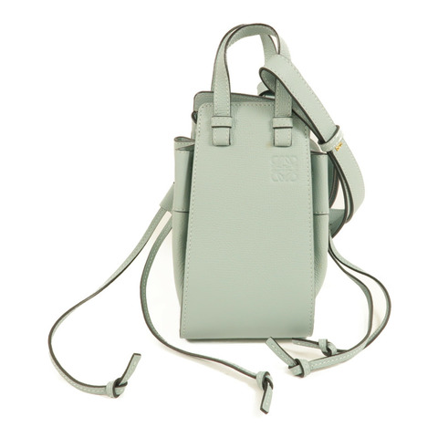 LOEWE 牛皮皮革Hammock Mini手挽肩背兩用袋