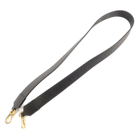 LOEWE 牛皮皮革Anagram Strap肩帶