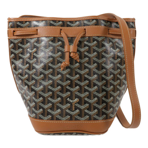 GOYARD 塗層帆布Petit Flot Bucket PM肩背袋