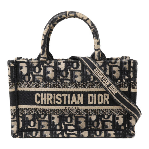 Dior 帆布Book Tote Mini手挽肩背兩用袋