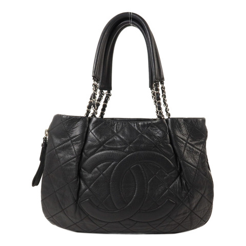 CHANEL 牛皮皮革Chain Shoulder鏈帶肩背袋
