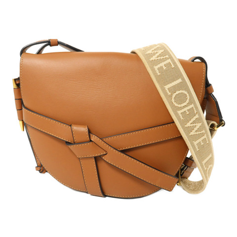 LOEWE 牛皮皮革Small Gate肩背袋