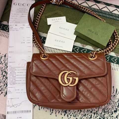 🇮🇹Gucci GG Marmont Matelassé 小號💕