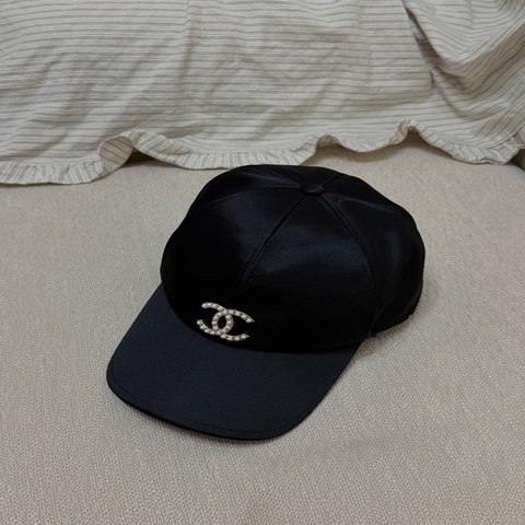 Chanel 香奈兒 珍珠logo 棒球帽