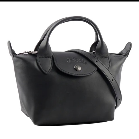 ✨全新Longchamp 牛皮餃子包✨