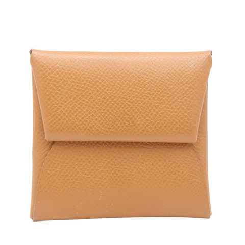 HERMES 愛馬仕 Bastia 零錢包 金棕色 Epsom牛皮 B刻 H041054CK