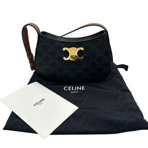 【美收精品】CELINE Tilly 中型老花手提肩背包  C-780【隔月月中將轉賣至日本 上架期限30天】