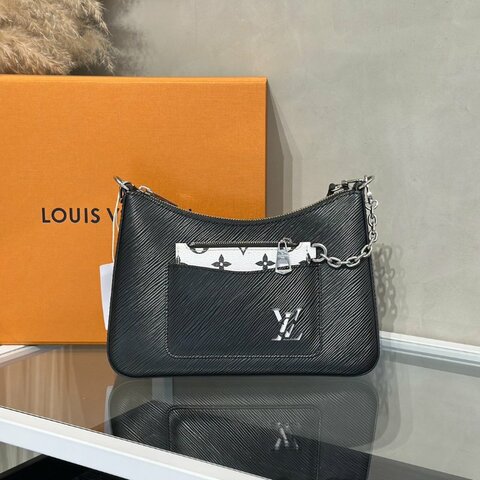 LOUIS VUITTON Marelle腋下包 - 黑