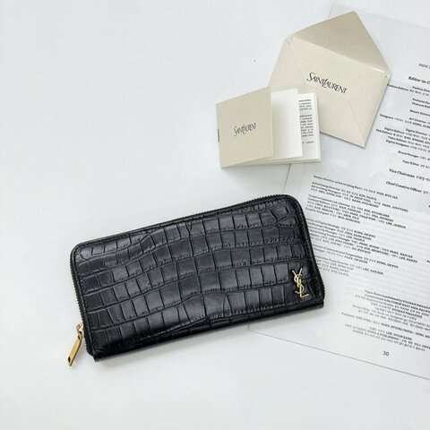 YSL 拉鍊長夾