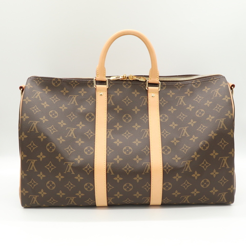 （購證2026♥️晶片款）近新全配✨LV keepall 45 行李袋 手提包 肩背包