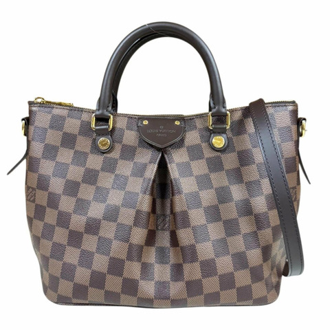 路易威登 Siena PM Damier 背包，N41545 棕色，女士，LOUIS VUITTON，雙向手提