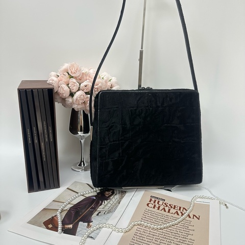 【赫蒂國際精品】Gucci 復古黑色單肩包  vintage 二手 中古