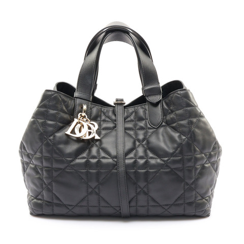Dior 迪奧 Medium Toujours 手提包 黑色 牛皮 M2821OSNW_M69G