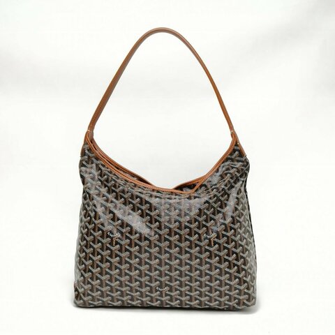 GOYARD BohemeHoboBag子母腋下包拼色PVC銀扣肩背包