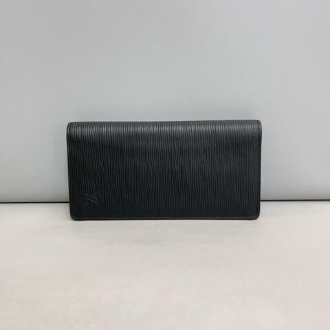 Louis Vuitton 黑色水波纹長款錢包