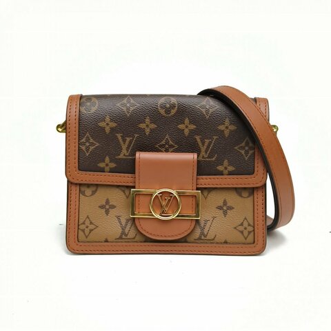 LOUIS VUITTON Dauphine達芙妮Mini20老花PVC2020肩背包