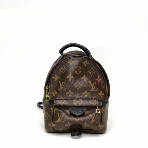 LOUIS VUITTON PalmSprings小書包Mini17老花PVC2018肩背包